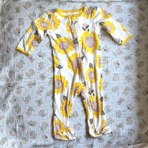 Carter's | Yellow Sunflower Baby Footies